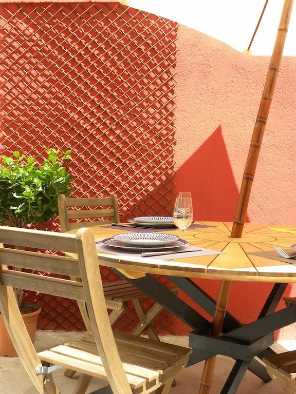 Appartement La Terrasse du Marché aux Fleurs à Montpellier Chambre photo
